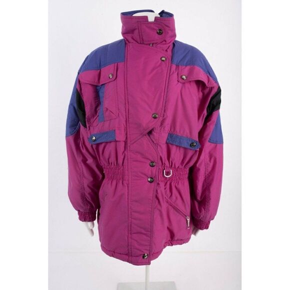 Vintage 90s Womens St Johns Bay Ski Jacket Coat L - Picture 1 of 9